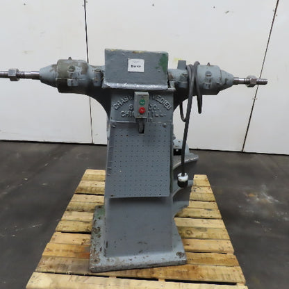 L'Hommedieu No. 16 5Hp 220/440V Pedestal Buffer Polishing Lathe Stand
