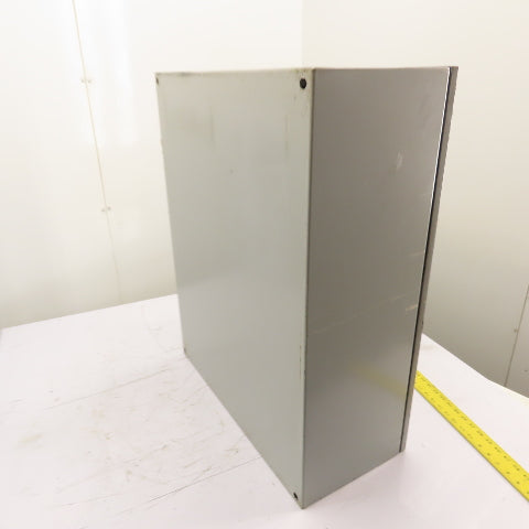 Hammond EN4SD302410GY NEMA 4 12 10" x 24" x 30" Electrical Enclosure W/Backplate