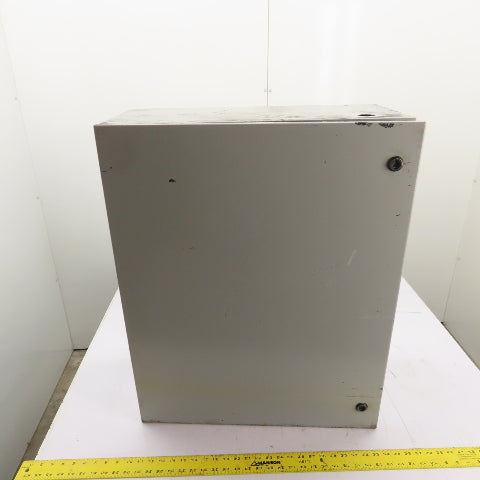 Hammond EN4SD302410GY NEMA 4 12 10" x 24" x 30" Electrical Enclosure W/Backplate