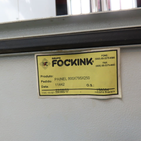 Fockink 11442 PAINEL 800X795X250 250mm x 795mm x 800mm Electrical Enclosure