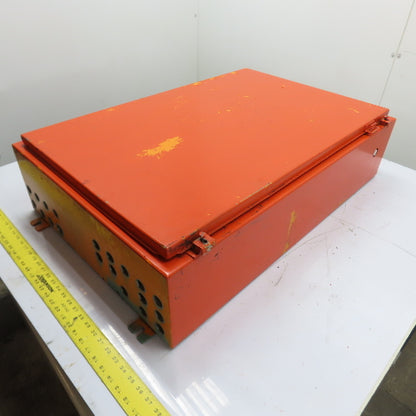 Hoffman Type 12 & 13 8" x 24" x 36" Electrical Enclosure W/ Backplate