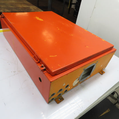 Hoffman Type 12 & 13 8" x 24" x 36" Electrical Enclosure W/ Backplate