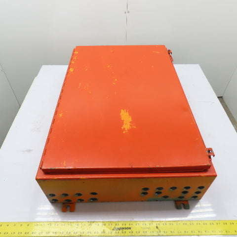 Hoffman Type 12 & 13 8" x 24" x 36" Electrical Enclosure W/ Backplate