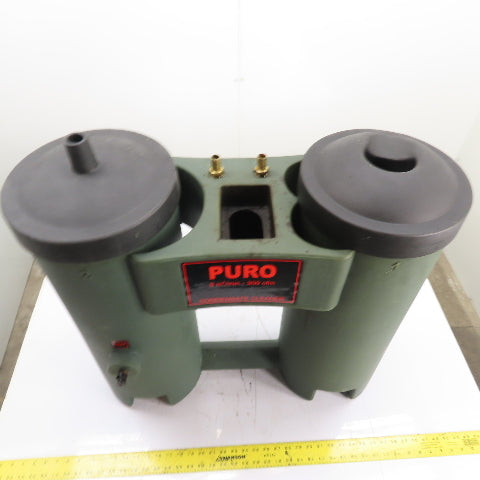 Puro 8 m3/min 300 CFM Oil Water Condensate Cleaner Separator