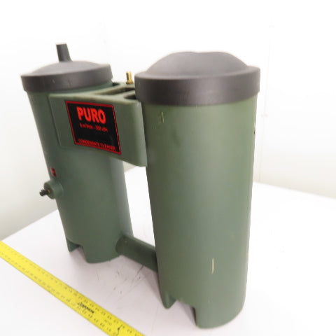 Puro 8 m3/min 300 CFM Oil Water Condensate Cleaner Separator