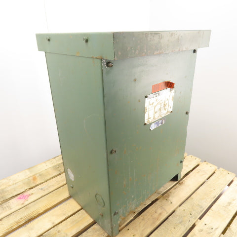 Jefferson Electric 223-3207 37.5 kVA Dry Type Transformer 3Ph 480V Pri 240V Sec