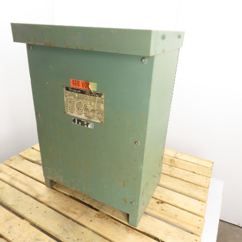 Jefferson Electric 223-3207 37.5 kVA Dry Type Transformer 3Ph 480V Pri 240V Sec