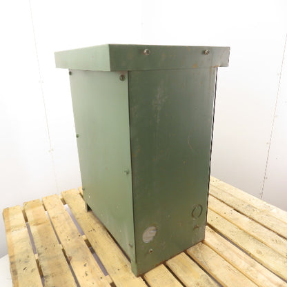 Jefferson Electric 223-3207 37.5 kVA Dry Type Transformer 3Ph 480V Pri 240V Sec