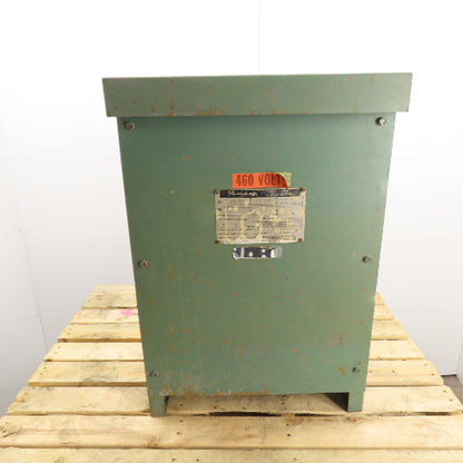 Jefferson Electric 223-3207 37.5 kVA Dry Type Transformer 3Ph 480V Pri 240V Sec