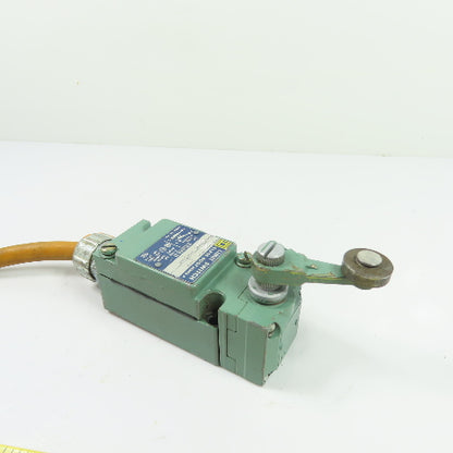 Square D 9007 C54B2 Class 9007 Ser A Roller Limit Switch C054