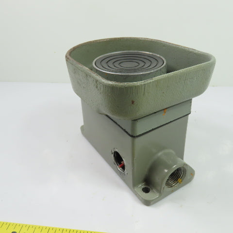 Allen-Bradley 800P-1S1BBS Palm Operated Push Button Station START 600V NEMA 13