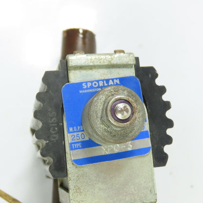 Sporlan XPO-3 Solenoid Valve 120V 15W MOPD 250 MRP 500 OMKC-2