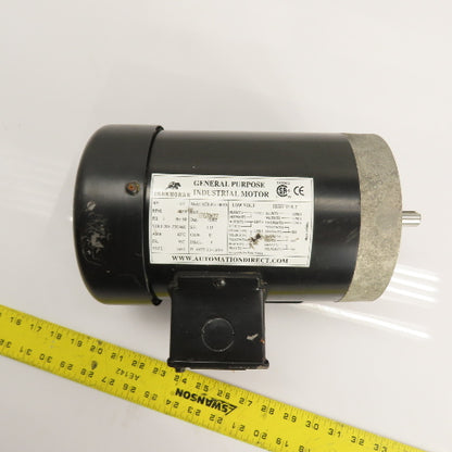 IronHorse MTR-P33-3BD36 1/3HP Electric Motor 208-230/460V 3Ph 3450RPM 56C Frame