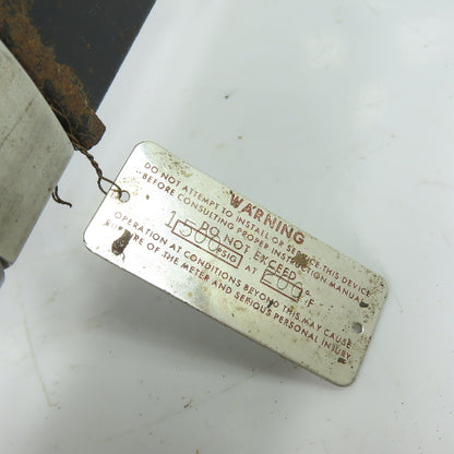 Brooks Instrument 3602-10D2A1C Flowmeter 0-15 GPM Water 1500 PSIG at 200°F