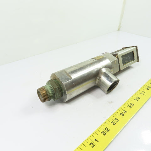 Brooks Instrument 3602-10D2A1C Flowmeter 0-15 GPM Water 1500 PSIG at 200°F