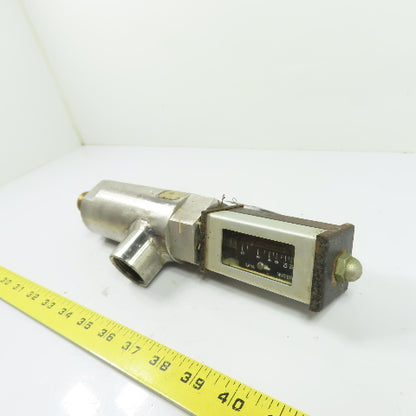 Brooks Instrument 3602-10D2A1C Flowmeter 0-15 GPM Water 1500 PSIG at 200°F