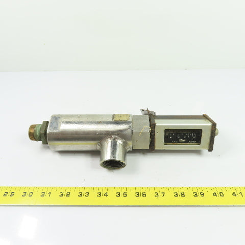 Brooks Instrument 3602-10D2A1C Flowmeter 0-15 GPM Water 1500 PSIG at 200°F