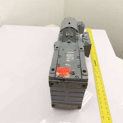 Lenze M55AP090M045FFRUT GKS06-3M HAR 090C12 1.10kW Gear Motor 93.176:1 Ratio