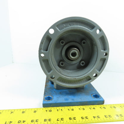Cleveland Gear M2013BAH60C-S 60:1 Worm Gear Speed Reducer Size 21 C-Face Input