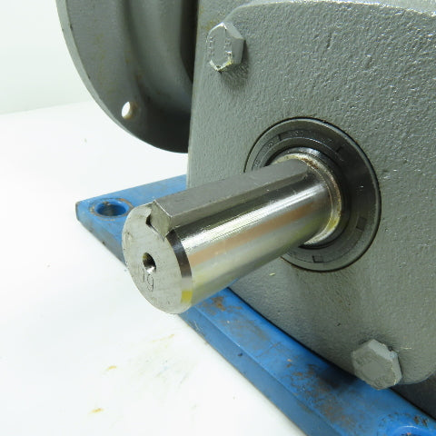 Cleveland Gear M2013BAH60C-S 60:1 Worm Gear Speed Reducer Size 21 C-Face Input