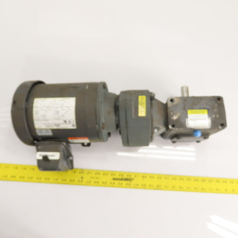 Boston Gear HMF2-3K-B5-B5 F721-30-B5-G Gear Motor 1/2HP 230/460V 3Ph 19.38RPM