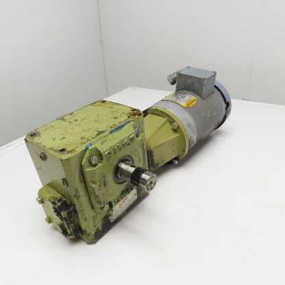Grove Gear 260 1.5HP 57.5RPM 30:1 Right Angle Gearmotor 208-230/460V 3Ph