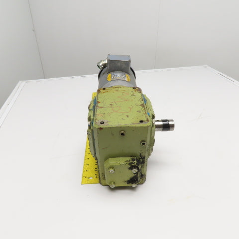 Grove Gear 260 1.5HP 57.5RPM 30:1 Right Angle Gearmotor 208-230/460V 3Ph