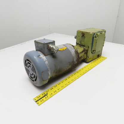 Grove Gear 260 1.5HP 57.5RPM 30:1 Right Angle Gearmotor 208-230/460V 3Ph