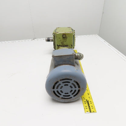 Grove Gear 260 1.5HP 57.5RPM 30:1 Right Angle Gearmotor 208-230/460V 3Ph