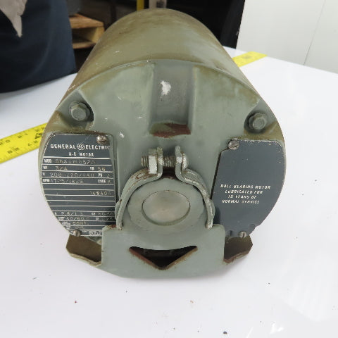 General Electric 5K43MG52A 3/4HP AC Motor 208-220/440V 1725/1425RPM 3Ph 56 Frame