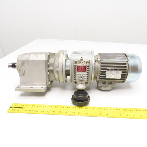 Bonfiglioli VBG 0.5 F 0.6HP Variable Speed Gearmotor 230/460V 90-1000RPM