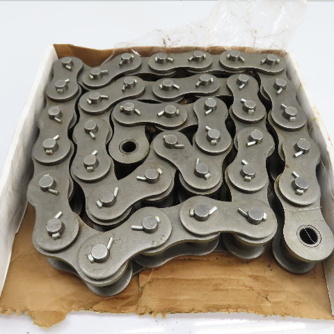 Tsubaki RS240 1 Strand 3" Pitch Roller Chain 10' Length NEW