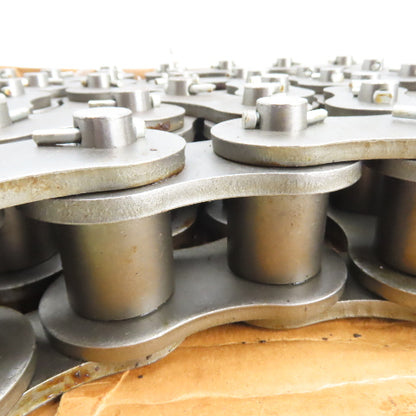 Tsubaki RS240 1 Strand 3" Pitch Roller Chain 10' Length NEW