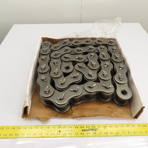Tsubaki RS240 1 Strand 3" Pitch Roller Chain 10' Length NEW