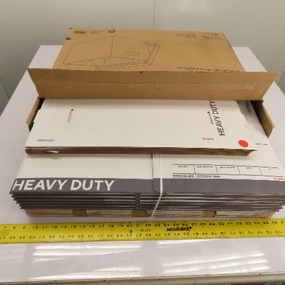 Staples Heavy Duty Storage Boxes with Lids Letter Legal 725 lb Lot Of 12