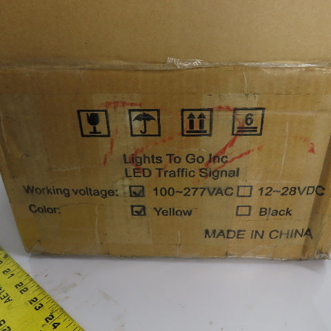 Lights To Go NB200 NB200mm LED Traffic Signal Light 100-277VAC IP65