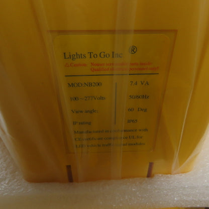 Lights To Go NB200 NB200mm LED Traffic Signal Light 100-277VAC IP65
