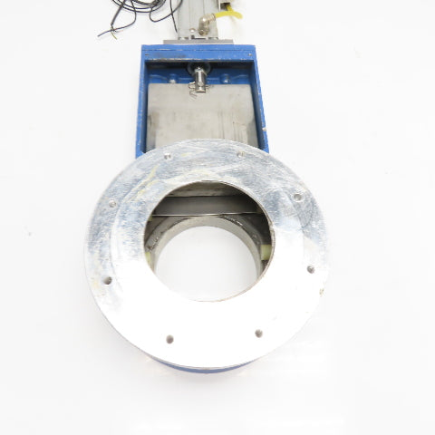 6" Aluminum Pneumatic Slide Gate Valve Assembly