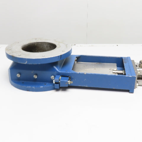 6" Aluminum Pneumatic Slide Gate Valve Assembly