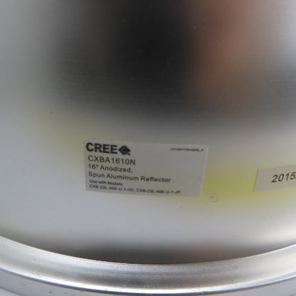 Cree CXBA1610N 16" Aluminum Reflector Housing High Bay Lot of 4