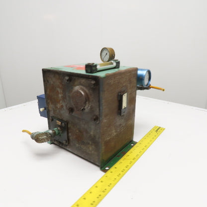 Bijur 521-000-020 AL-25 Lube Pump Reservoir Unit 3.5 Gallon