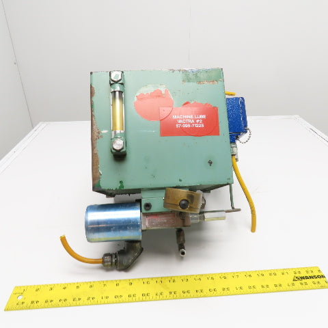 Bijur 521-000-020 AL-25 Lube Pump Reservoir Unit 3.5 Gallon