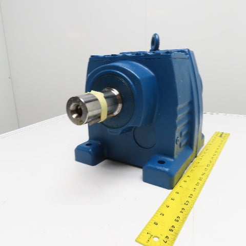 SEW-Eurodrive R87AMS182 72.57:1 Inline Helical Speed Reducer C-Face Input 24RPM