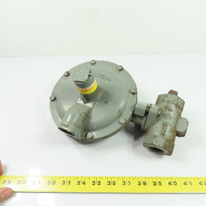 Fisher Controls S102 Gas Pressure Regulator 1/4" Orifice 5.5"-8.5" WC 3/4" NPT