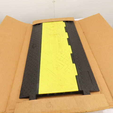 Uline H-5501 Heavy Duty Cable Protector 5 Channel Interlocking NEW