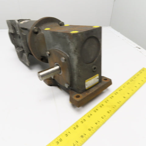 Baldor F-921-20-B5-H 1HP 20:1 Right Angle Gearmotor 180VDC 125RPM