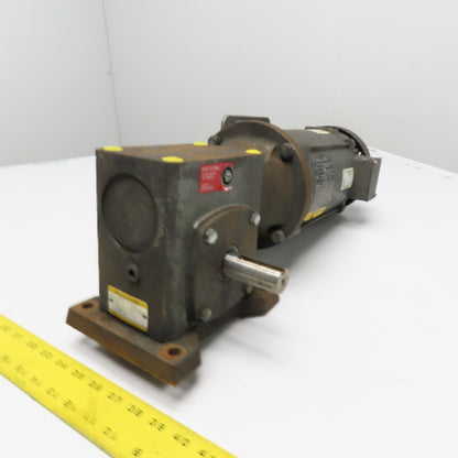 Baldor F-921-20-B5-H 1HP 20:1 Right Angle Gearmotor 180VDC 125RPM
