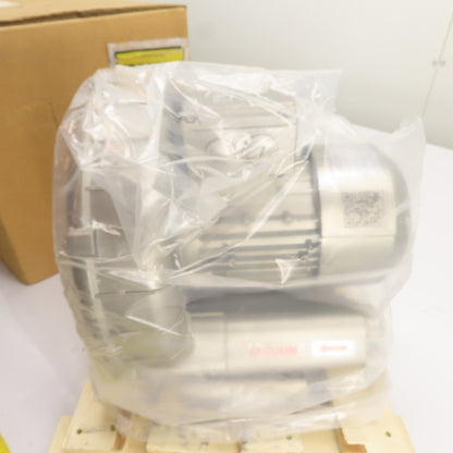 Republic HRC200 1.1HP Regenerative Blower Vacuum Pump 3Ph 200-480V NEW