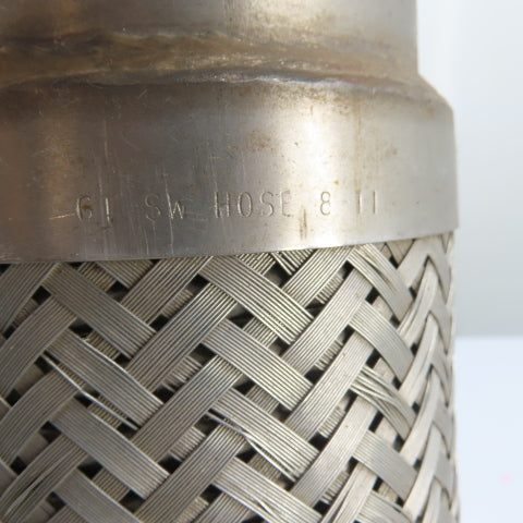 GT SW HOSE M304/L40WMBA42312805 24" OAL Stainless Steel Braided Flexible Hose 4"