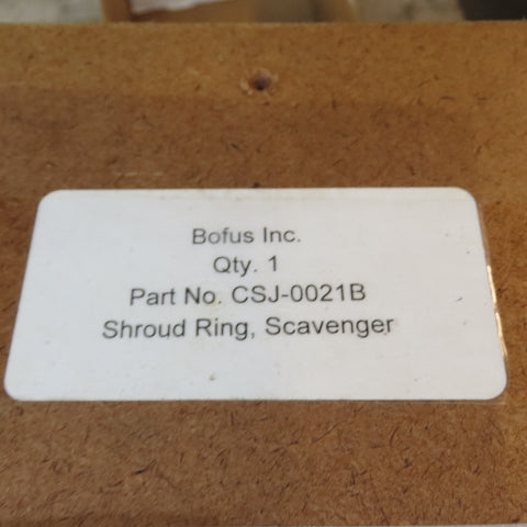 Bofus CSJ-0021B Stainless Steel Shroud Ring 28-1/2" OD x 23-3/4"OD